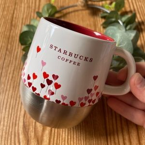 STARBUCKS hearts nonslip mug